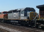 Gray CN SD40-2
